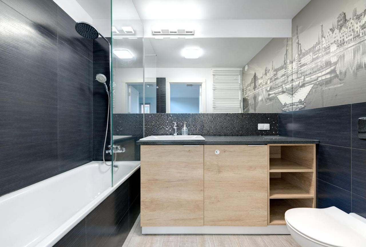 3 City Apartments - Waterlane Valhalla Gdańsk Kültér fotó