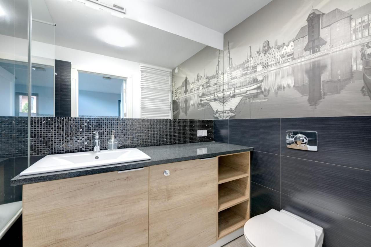 3 City Apartments - Waterlane Valhalla Gdańsk Kültér fotó